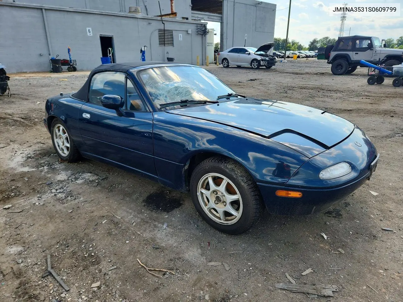 1995 Mazda Mx-5 Miata VIN: JM1NA3531S0609799 Lot: 58975636