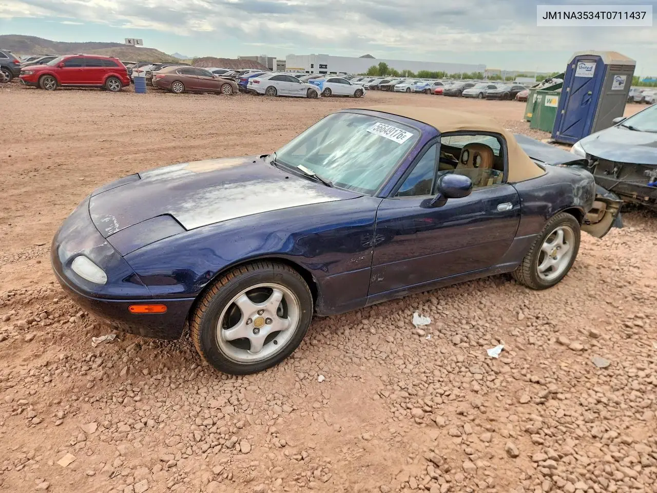 1996 Mazda Mx-5 Miata VIN: JM1NA3534T0711437 Lot: 56649176