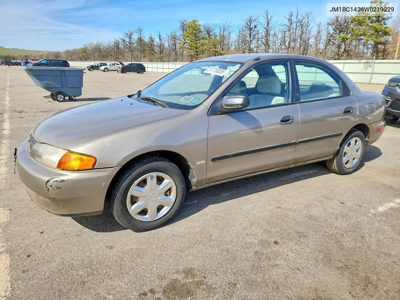 1998 Mazda Protege Lx VIN: JM1BC1424W0219229 Lot: 51718656