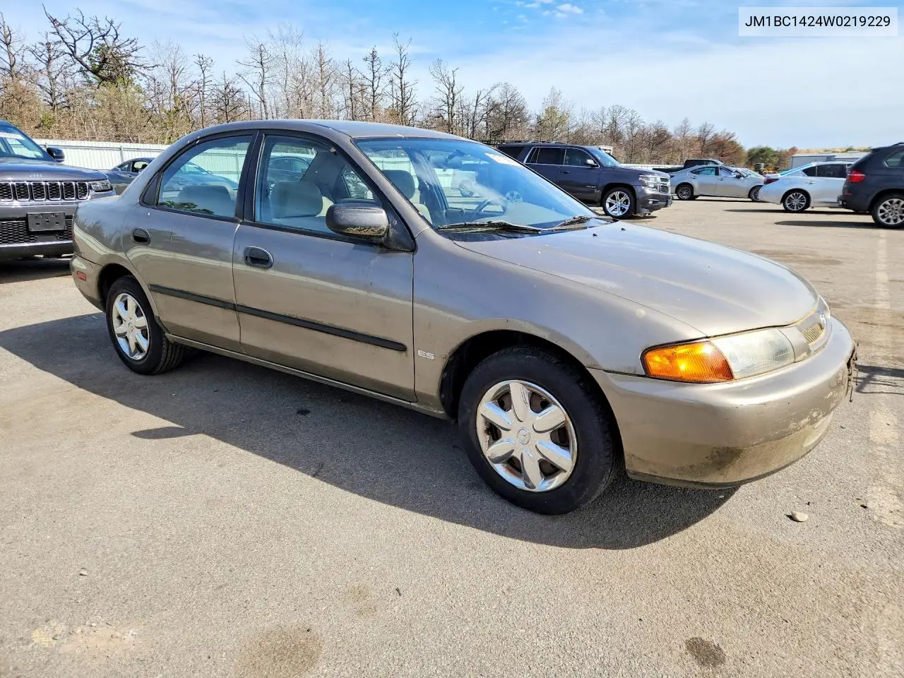 1998 Mazda Protege Lx VIN: JM1BC1424W0219229 Lot: 51718656