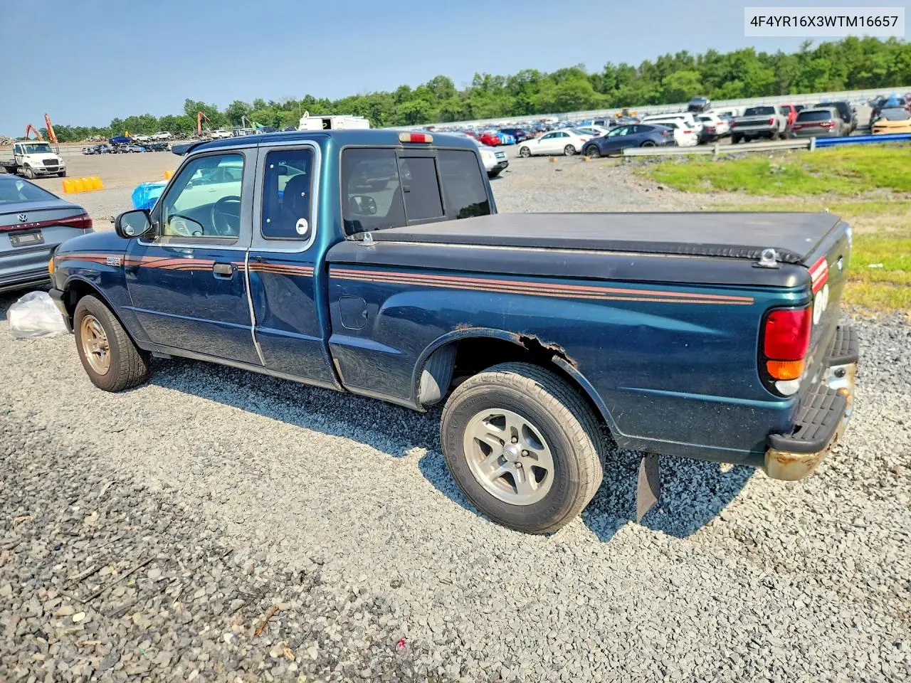 1998 Mazda B4000 Cab Plus VIN: 4F4YR16X3WTM16657 Lot: 60966516