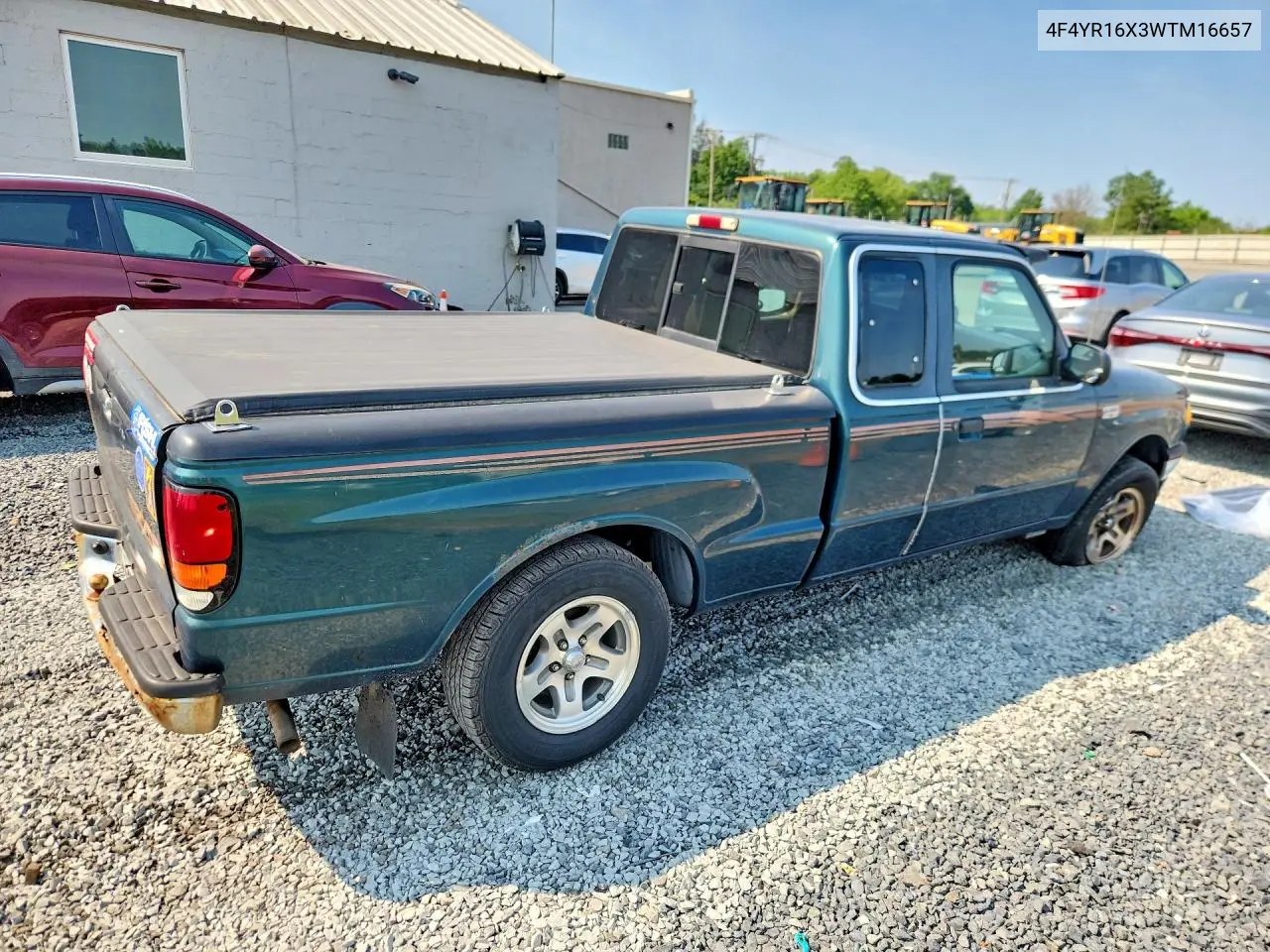 1998 Mazda B4000 Cab Plus VIN: 4F4YR16X3WTM16657 Lot: 60966516