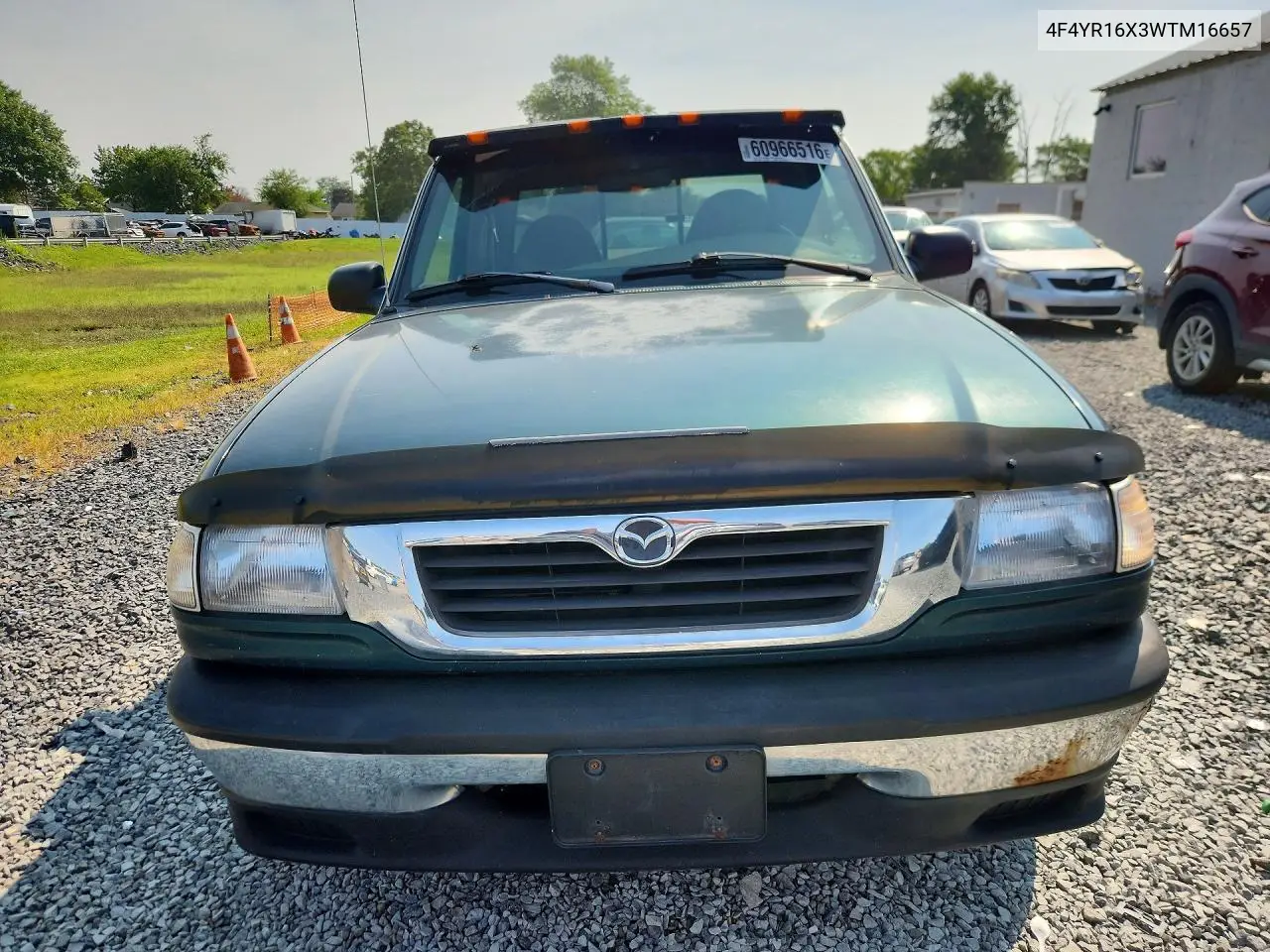 1998 Mazda B4000 Cab Plus VIN: 4F4YR16X3WTM16657 Lot: 60966516