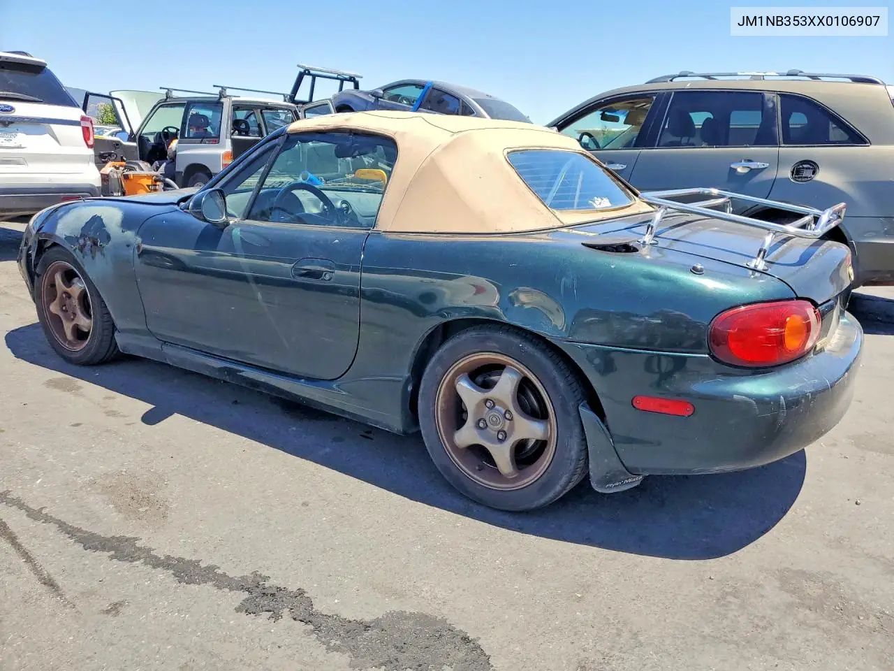 1999 Mazda Mx-5 Miata VIN: JM1NB353XX0106907 Lot: 55985046