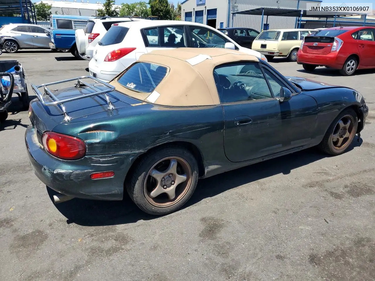 1999 Mazda Mx-5 Miata VIN: JM1NB353XX0106907 Lot: 55985046