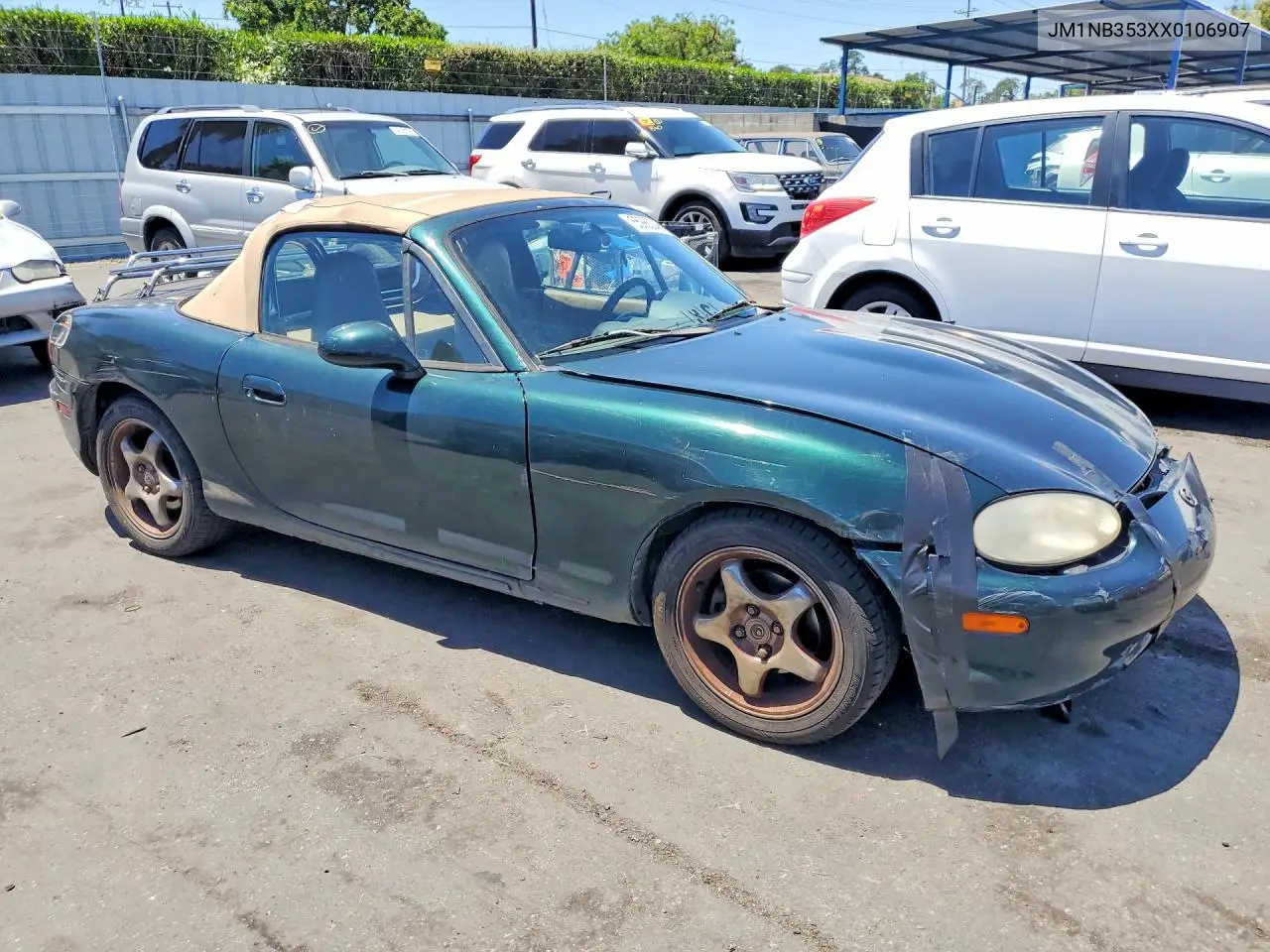 1999 Mazda Mx-5 Miata VIN: JM1NB353XX0106907 Lot: 55985046