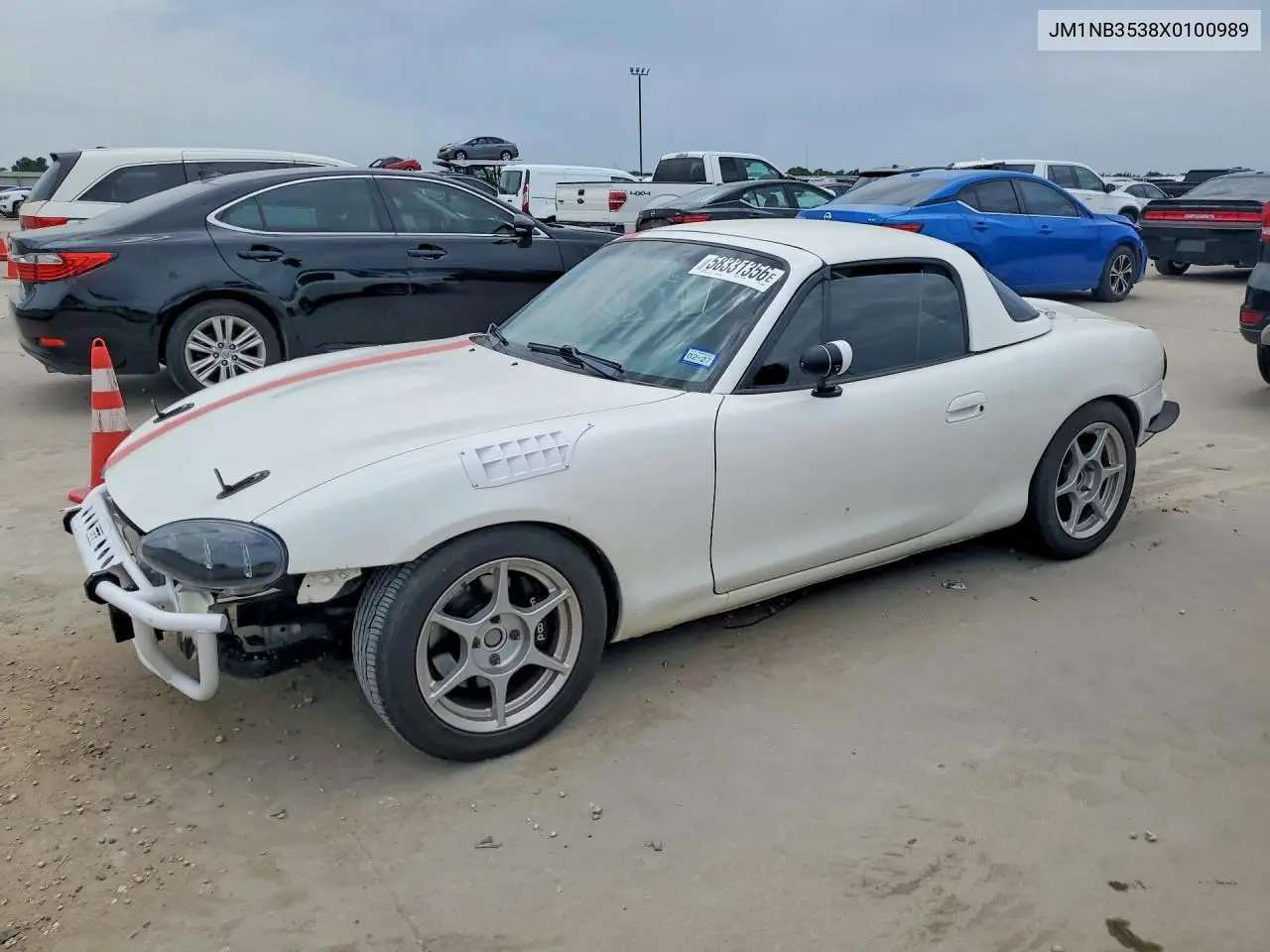 1999 Mazda Mx-5 Miata VIN: JM1NB3538X0100989 Lot: 58331356