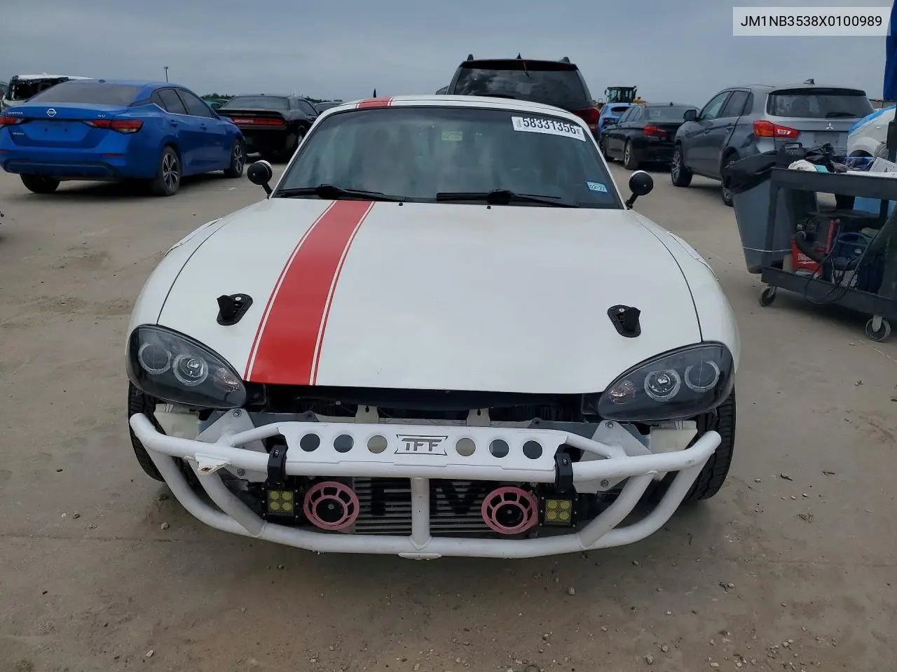 1999 Mazda Mx-5 Miata VIN: JM1NB3538X0100989 Lot: 58331356