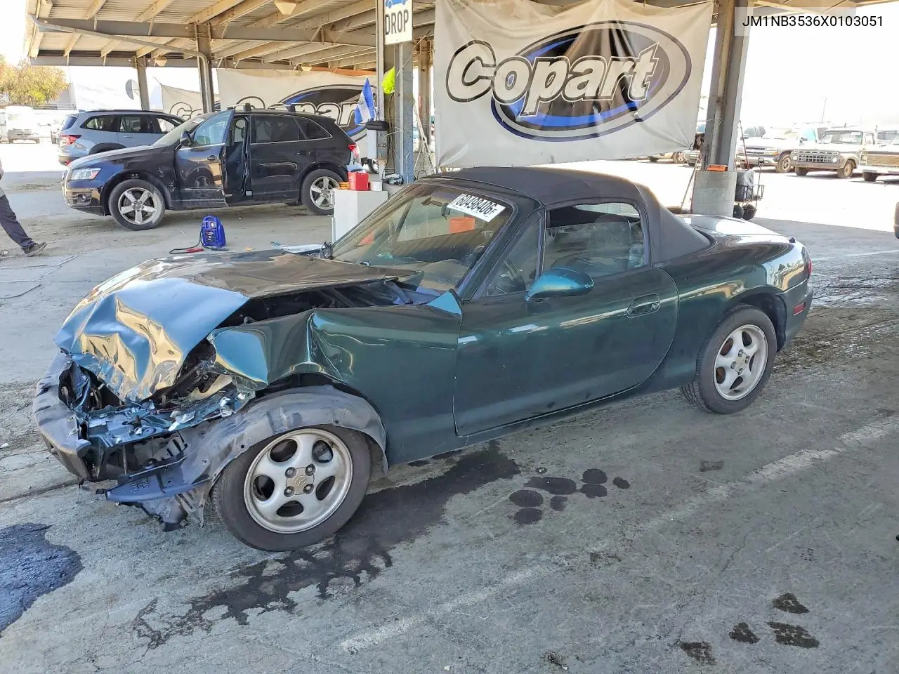 1999 Mazda Mx-5 Miata VIN: JM1NB3536X0103051 Lot: 60498406