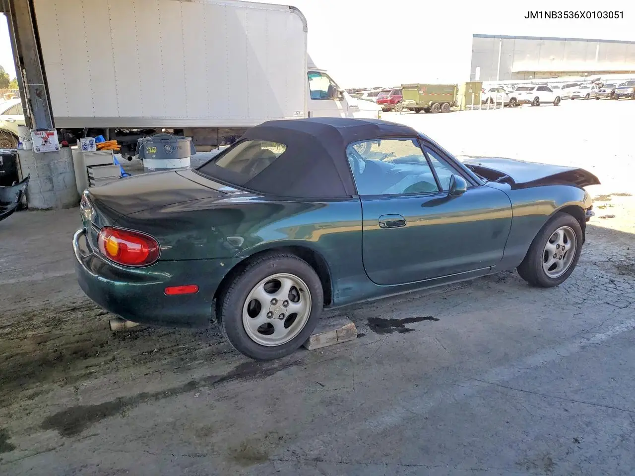 1999 Mazda Mx-5 Miata VIN: JM1NB3536X0103051 Lot: 60498406
