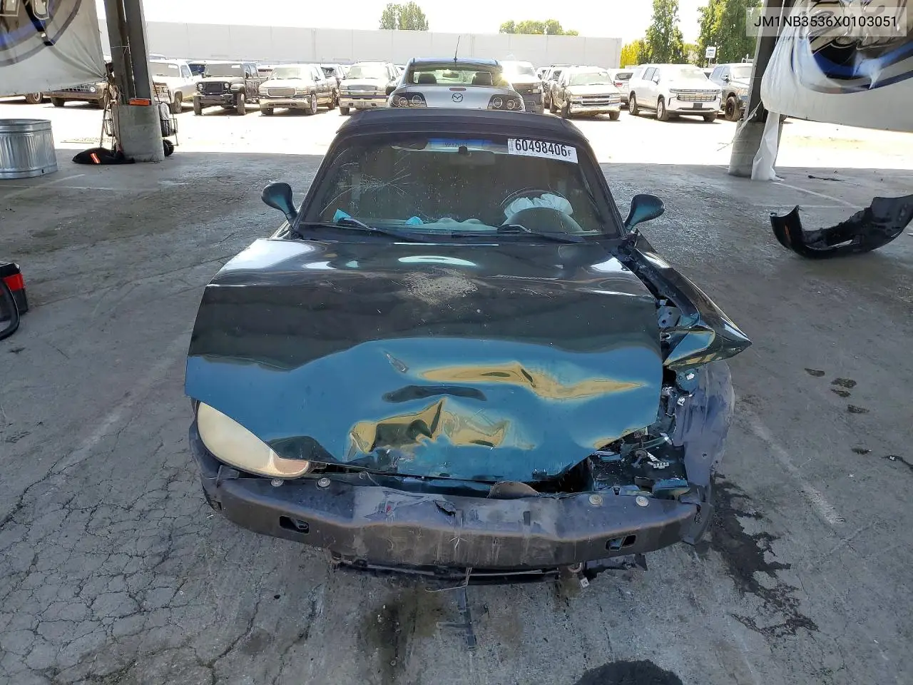 1999 Mazda Mx-5 Miata VIN: JM1NB3536X0103051 Lot: 60498406