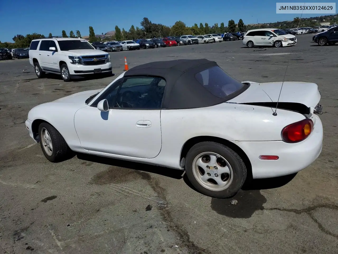 1999 Mazda Mx-5 Miata VIN: JM1NB353XX0124629 Lot: 61047486