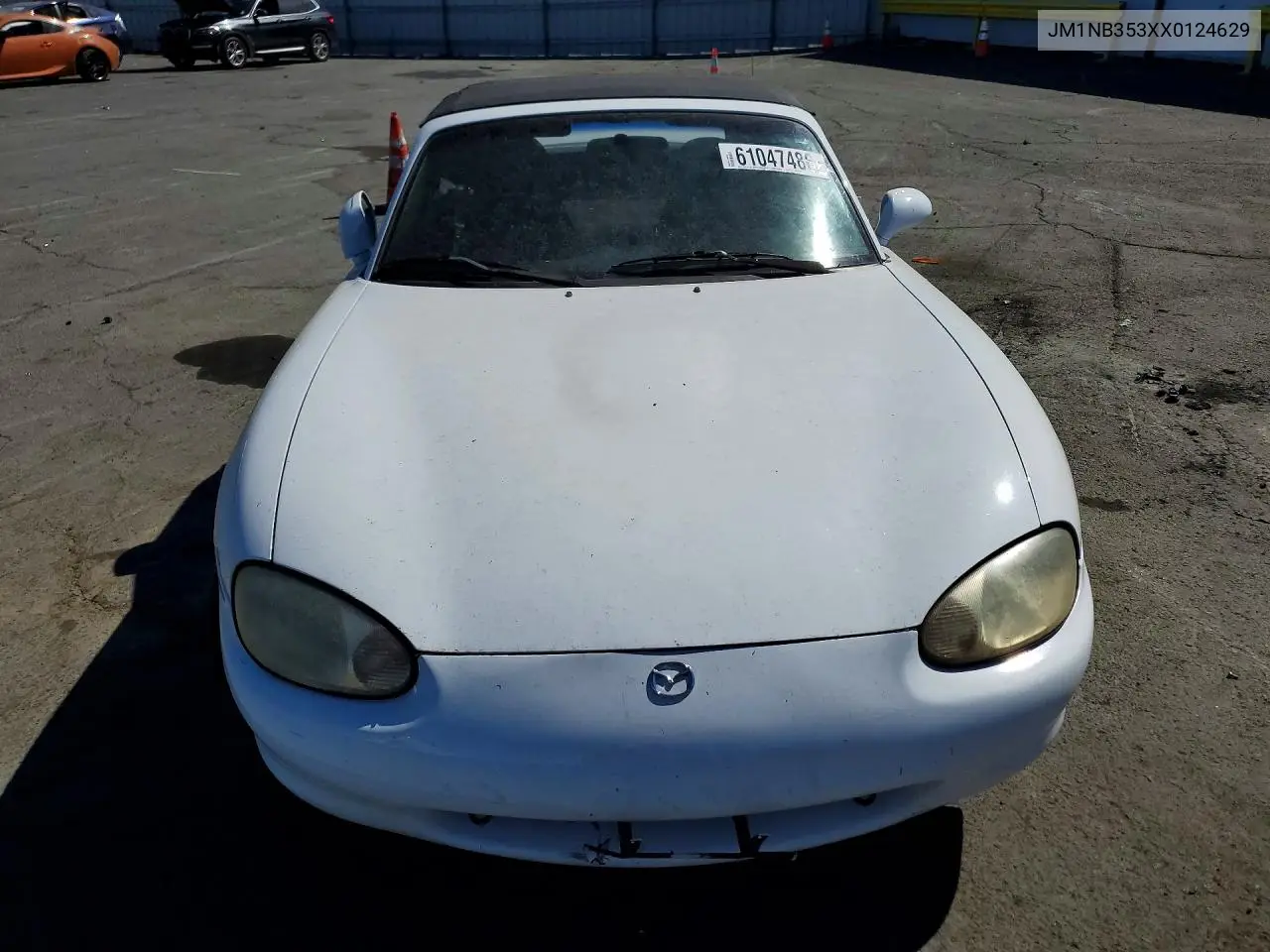 1999 Mazda Mx-5 Miata VIN: JM1NB353XX0124629 Lot: 61047486
