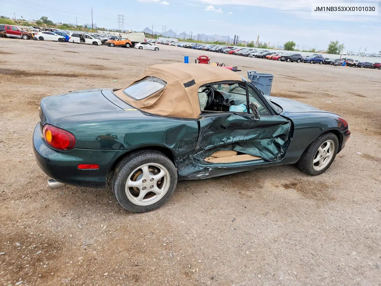 1999 Mazda Mx-5 Miata VIN: JM1NB353XX0101030 Lot: 61531516