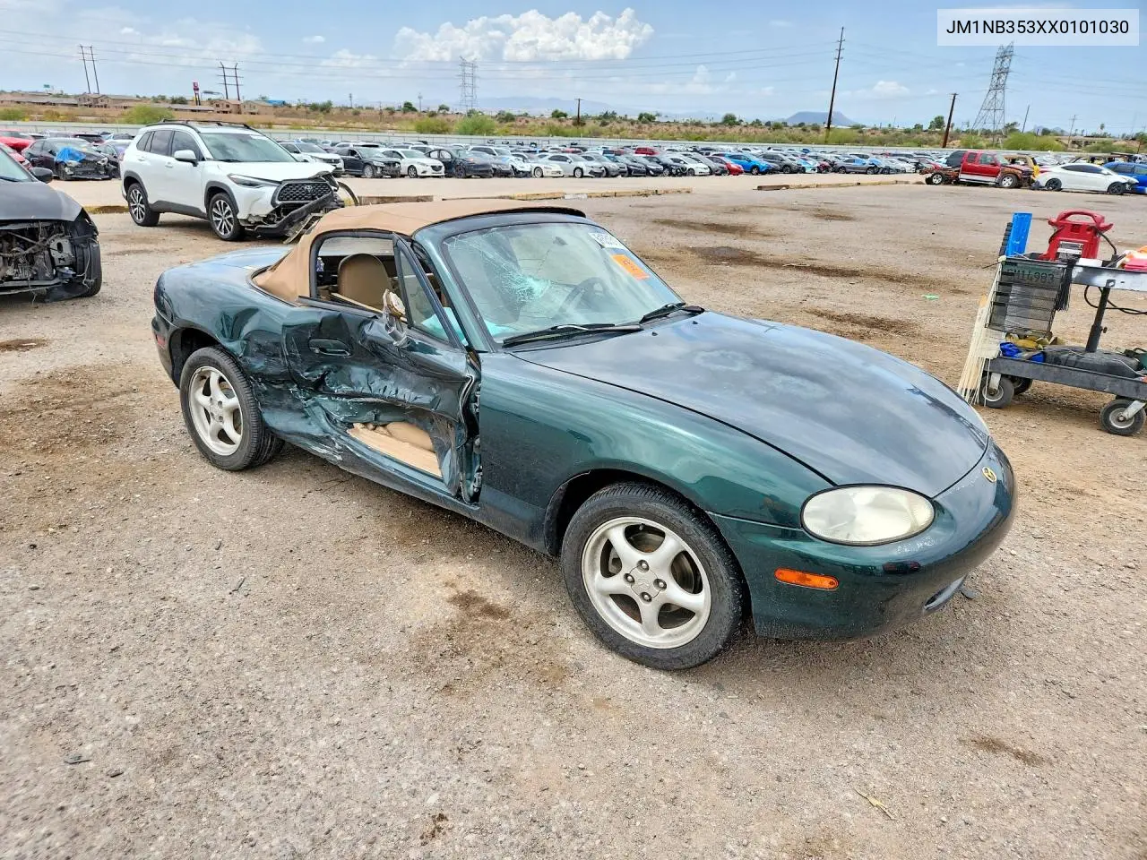 1999 Mazda Mx-5 Miata VIN: JM1NB353XX0101030 Lot: 61531516