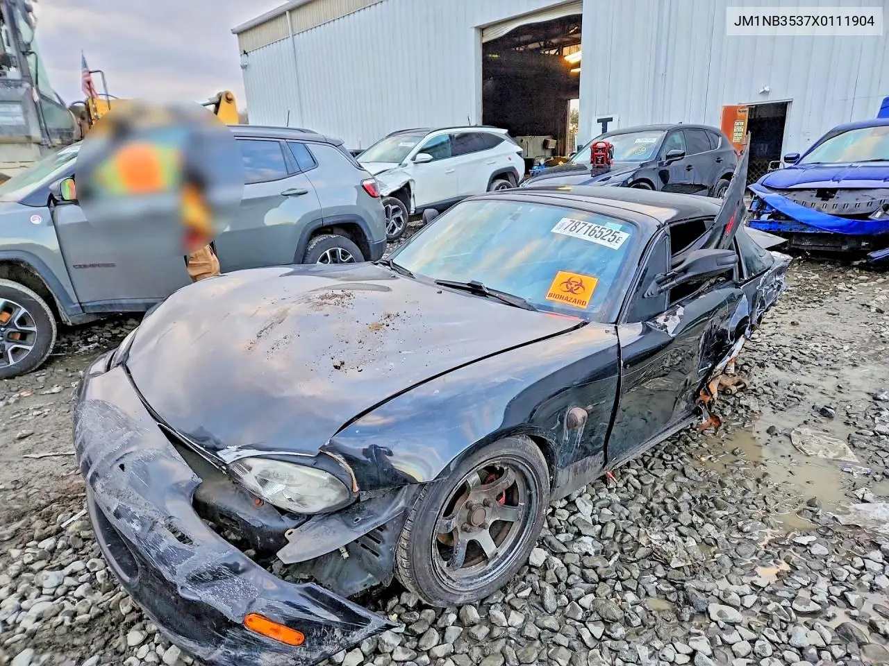 1999 Mazda Mx-5 Miata VIN: JM1NB3537X0111904 Lot: 78716525
