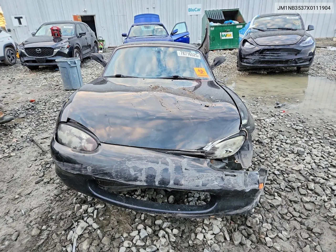 1999 Mazda Mx-5 Miata VIN: JM1NB3537X0111904 Lot: 78716525