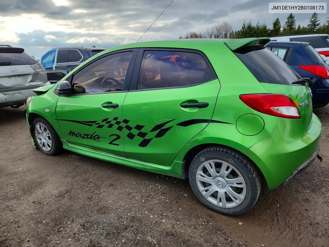 2011 Mazda Mazda2 VIN: JM1DE1HY2B0108173 Lot: 48478746
