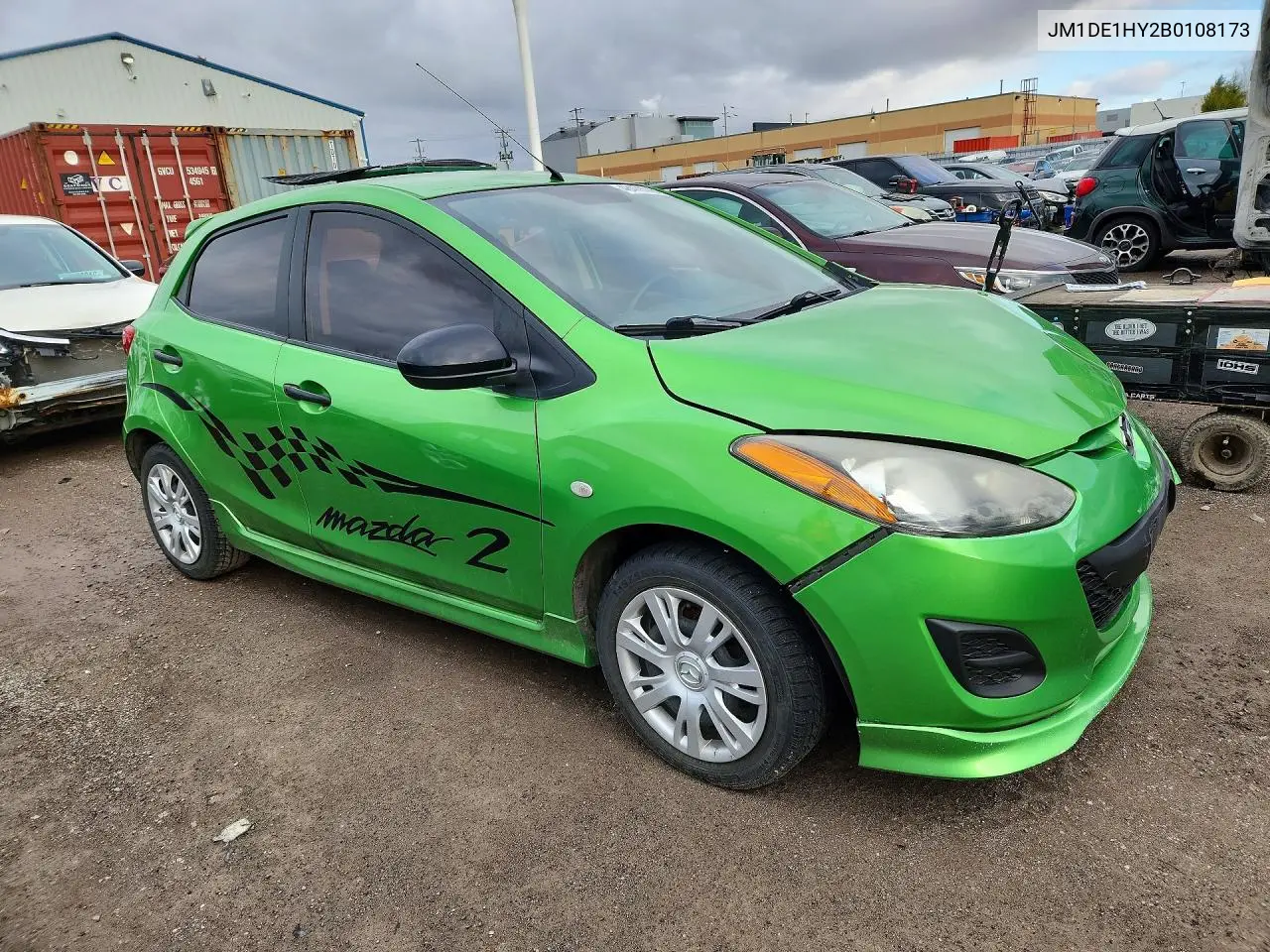 2011 Mazda Mazda2 VIN: JM1DE1HY2B0108173 Lot: 48478746