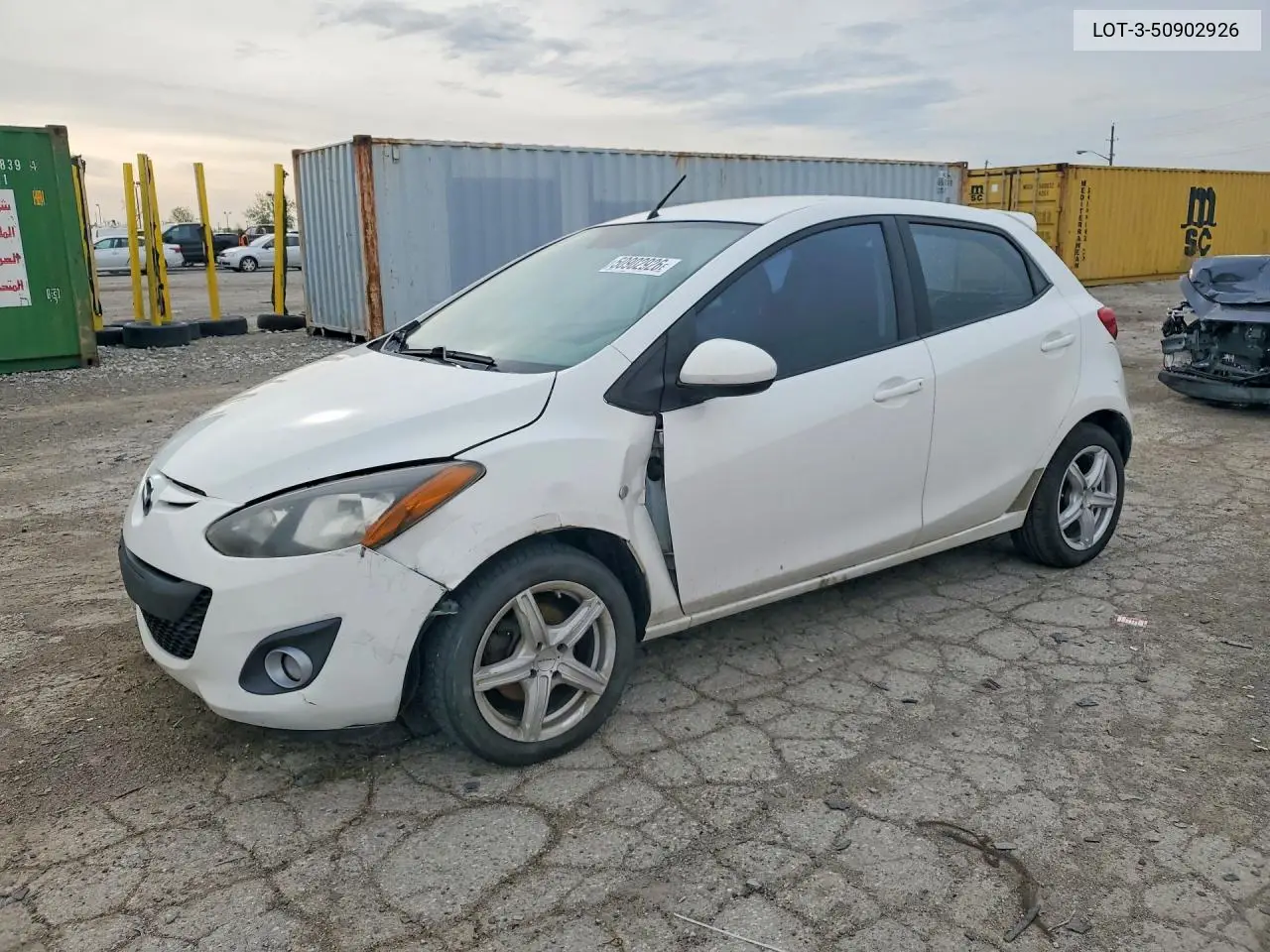 2011 Mazda Mazda 2 VIN: JM1DE1HYXB0109930 Lot: 50902926