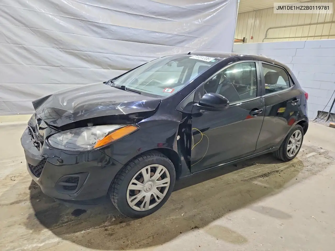 2011 Mazda Mazda2 VIN: JM1DE1HZ2B0119781 Lot: 51651206