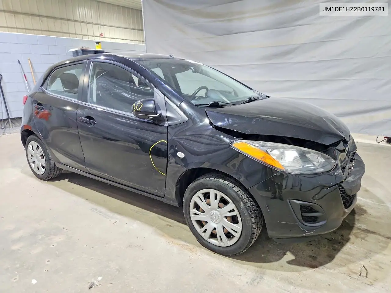 2011 Mazda Mazda2 VIN: JM1DE1HZ2B0119781 Lot: 51651206