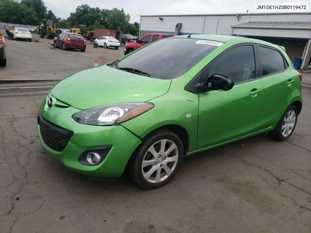 2011 Mazda Mazda2 VIN: JM1DE1HZ0B0119472 Lot: 52612436