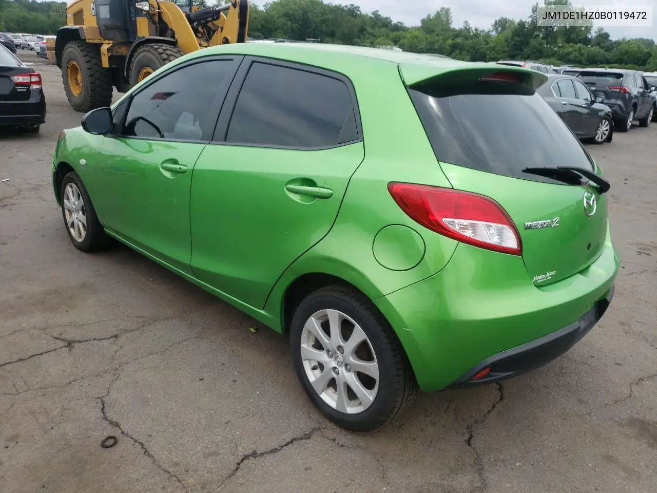 2011 Mazda Mazda2 VIN: JM1DE1HZ0B0119472 Lot: 52612436