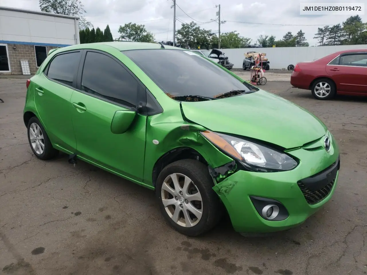 2011 Mazda Mazda2 VIN: JM1DE1HZ0B0119472 Lot: 52612436