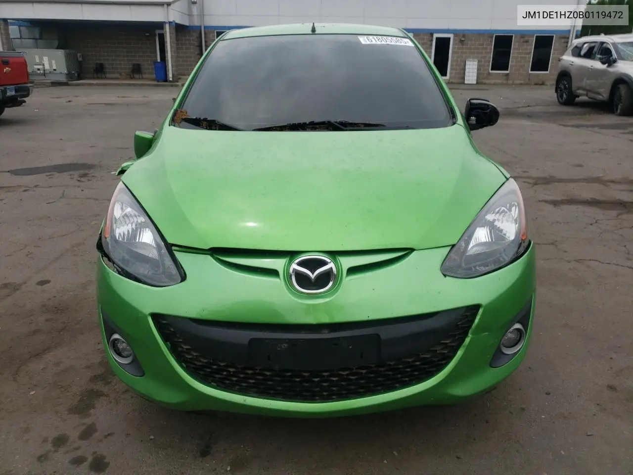 2011 Mazda Mazda2 VIN: JM1DE1HZ0B0119472 Lot: 52612436