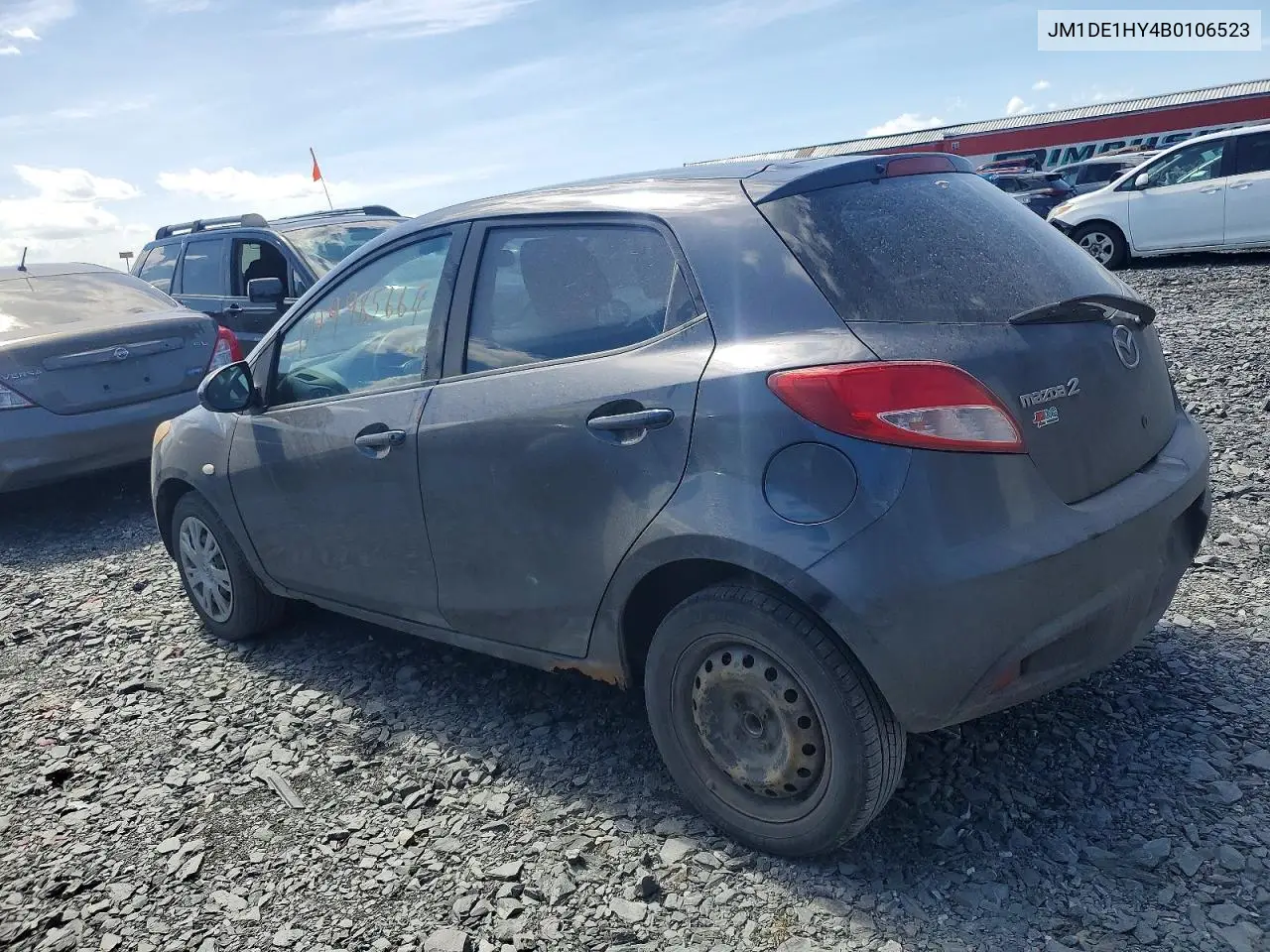 2011 Mazda Mazda2 VIN: JM1DE1HY4B0106523 Lot: 52998566