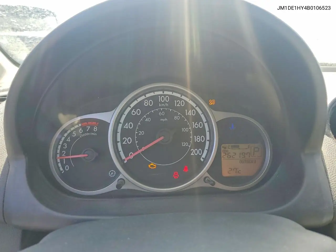 2011 Mazda Mazda2 VIN: JM1DE1HY4B0106523 Lot: 52998566