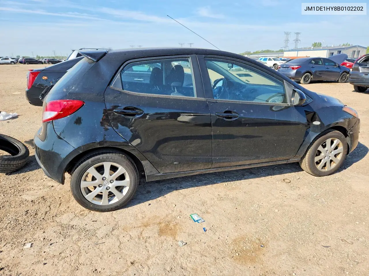 2011 Mazda Mazda2 VIN: JM1DE1HY8B0102202 Lot: 54785696