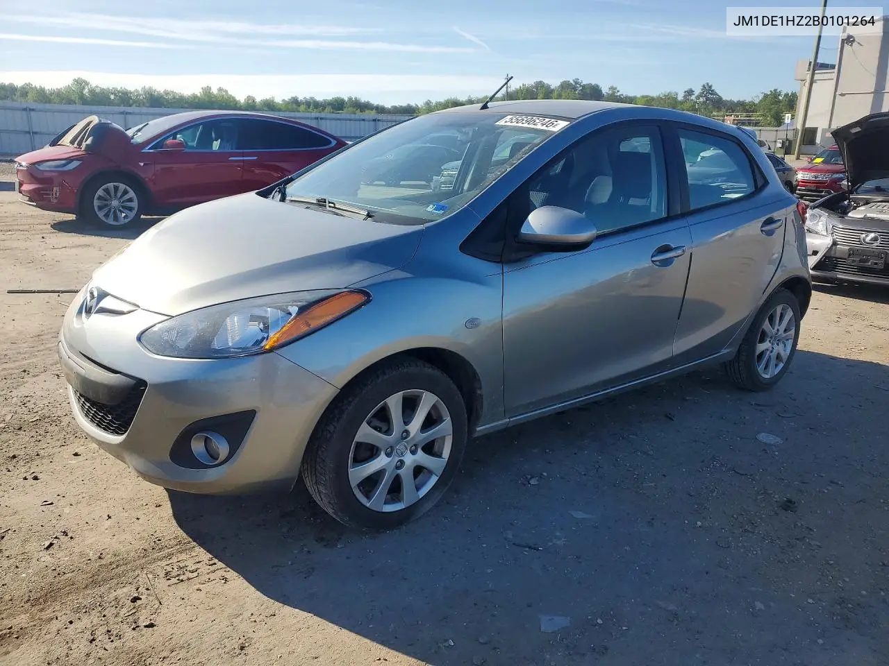 2011 Mazda Mazda2 VIN: JM1DE1HZ2B0101264 Lot: 55696246