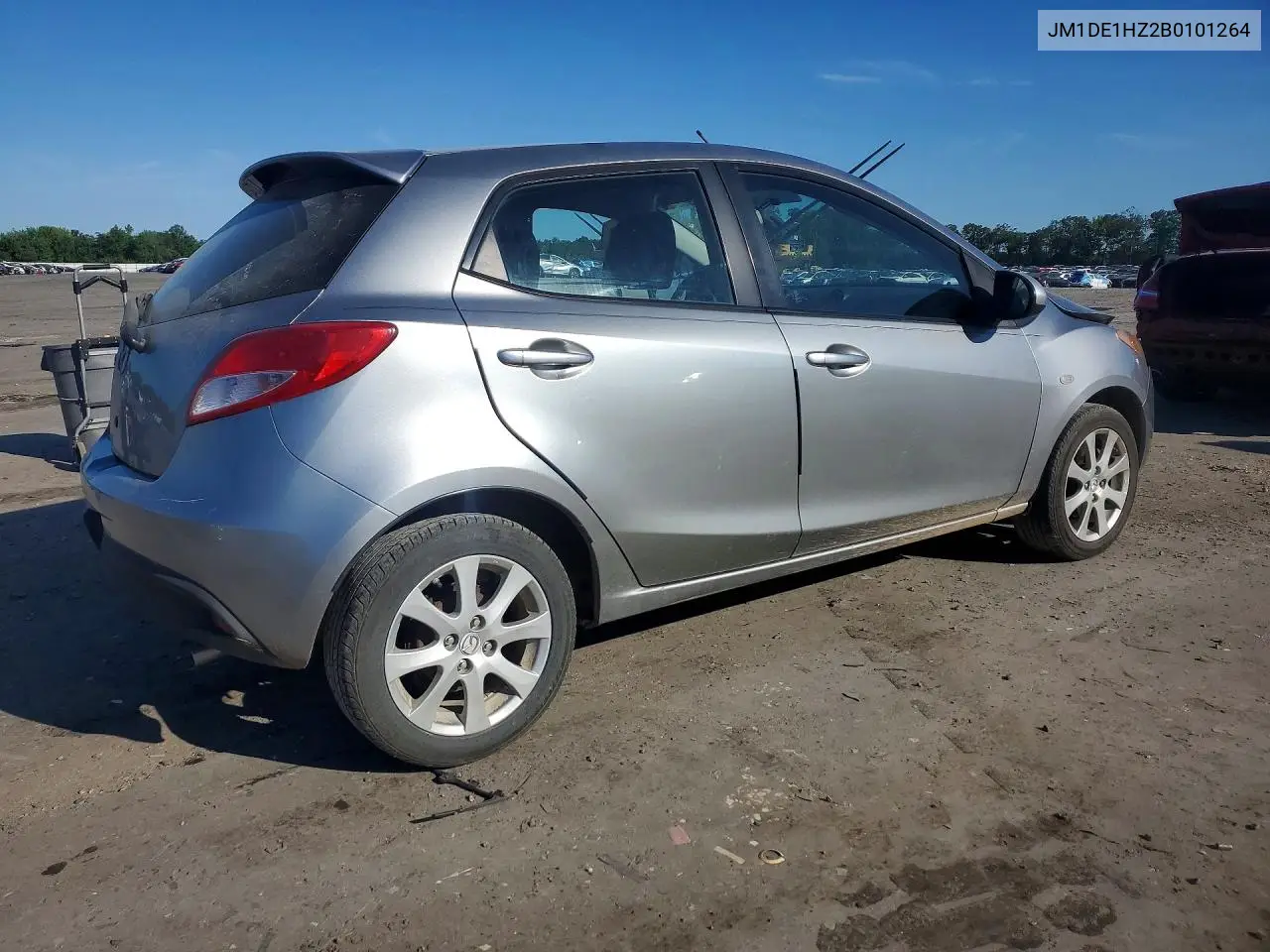 2011 Mazda Mazda2 VIN: JM1DE1HZ2B0101264 Lot: 55696246