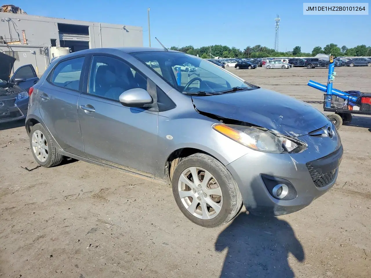 2011 Mazda Mazda2 VIN: JM1DE1HZ2B0101264 Lot: 55696246