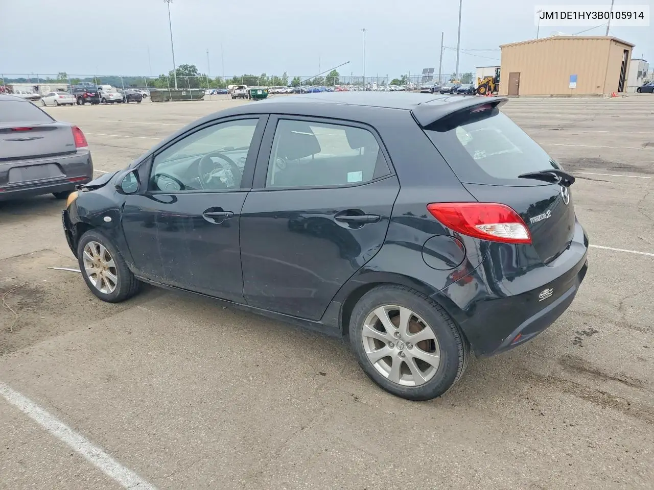 2011 Mazda Mazda2 VIN: JM1DE1HY3B0105914 Lot: 57251546