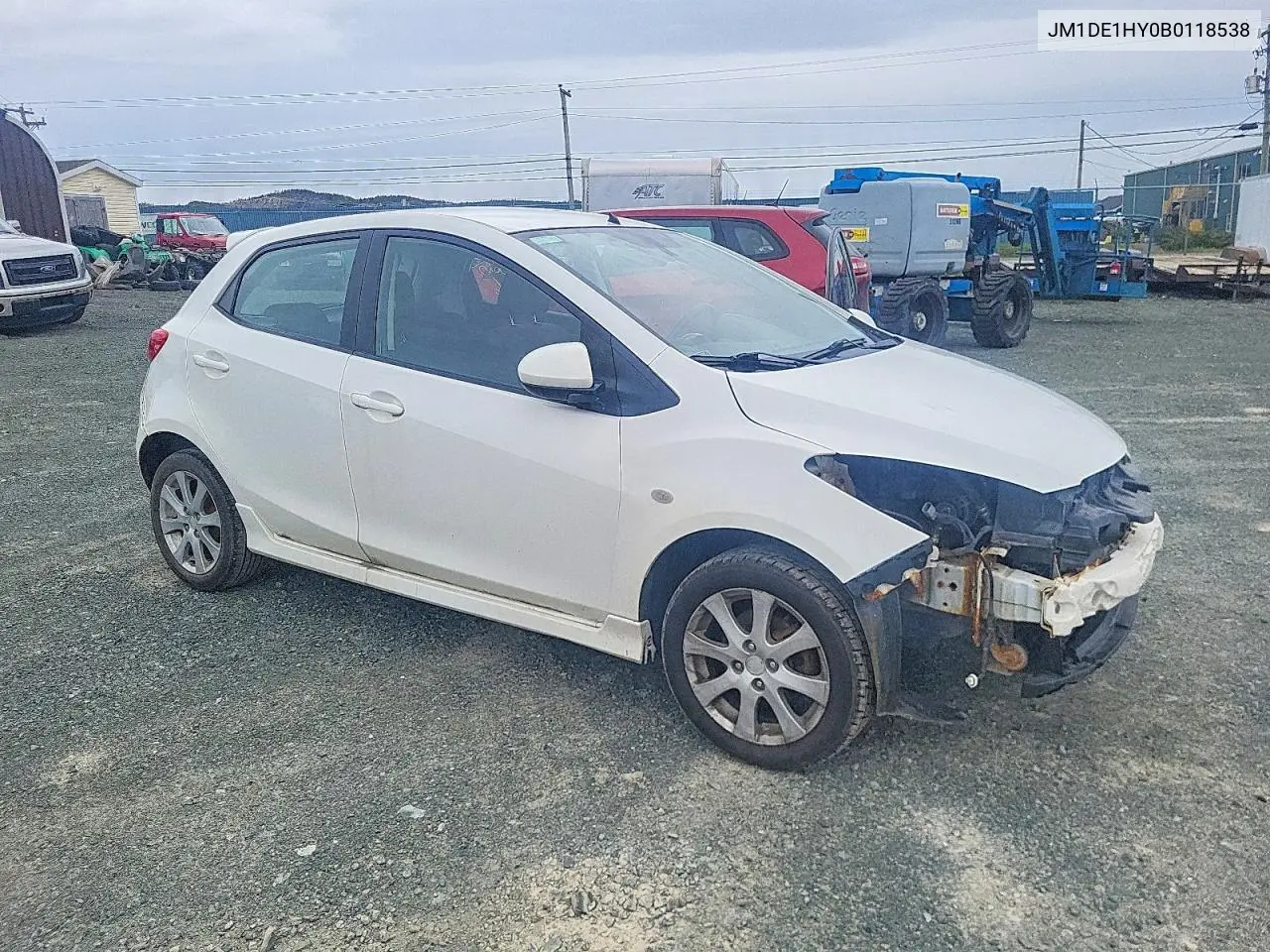 2011 Mazda Mazda2 VIN: JM1DE1HY0B0118538 Lot: 57679946
