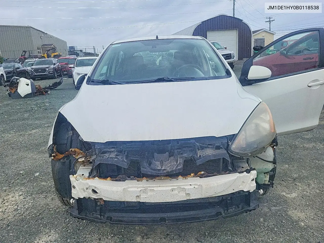 2011 Mazda Mazda2 VIN: JM1DE1HY0B0118538 Lot: 57679946