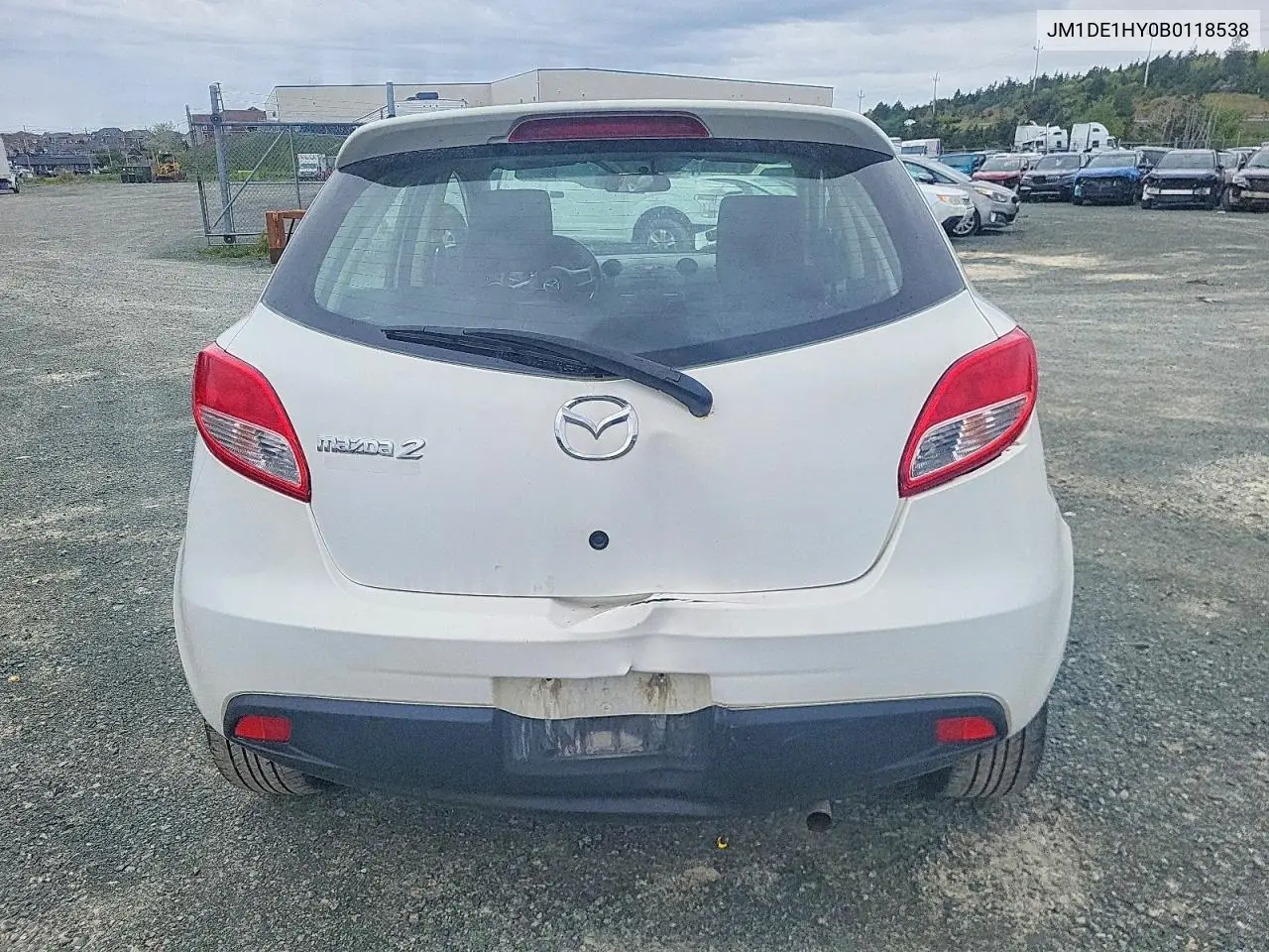 2011 Mazda Mazda2 VIN: JM1DE1HY0B0118538 Lot: 57679946