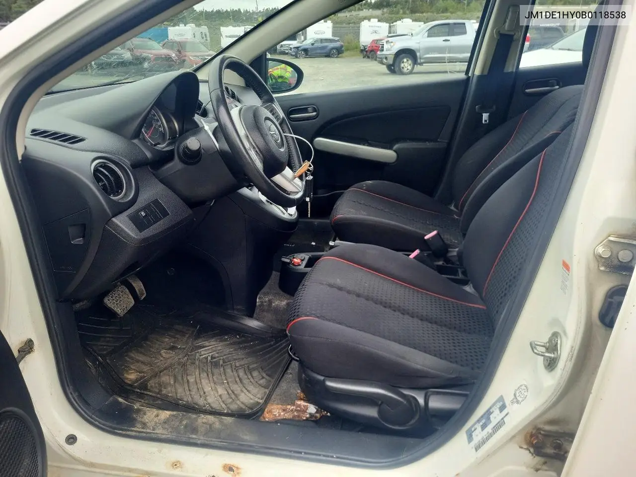2011 Mazda Mazda2 VIN: JM1DE1HY0B0118538 Lot: 57679946