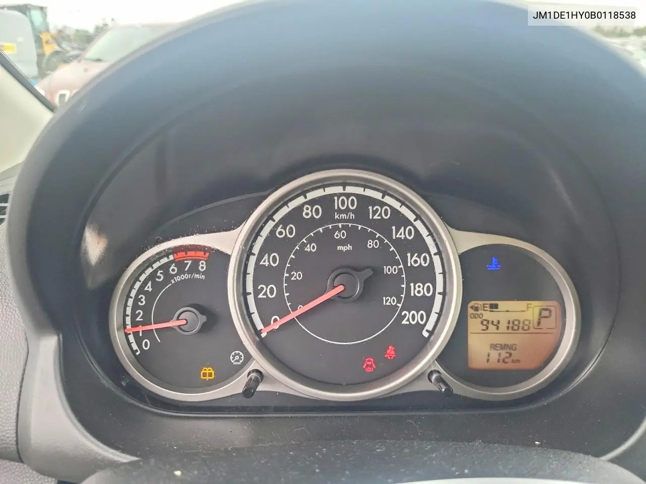 2011 Mazda Mazda2 VIN: JM1DE1HY0B0118538 Lot: 57679946