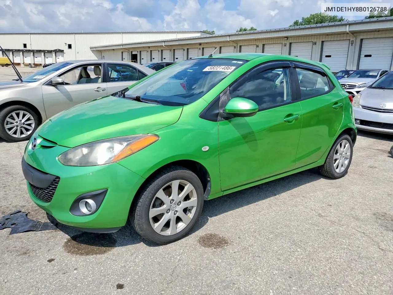 2011 Mazda Mazda2 VIN: JM1DE1HY8B0126788 Lot: 58221486
