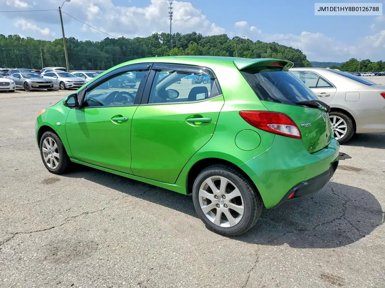 2011 Mazda Mazda2 VIN: JM1DE1HY8B0126788 Lot: 58221486