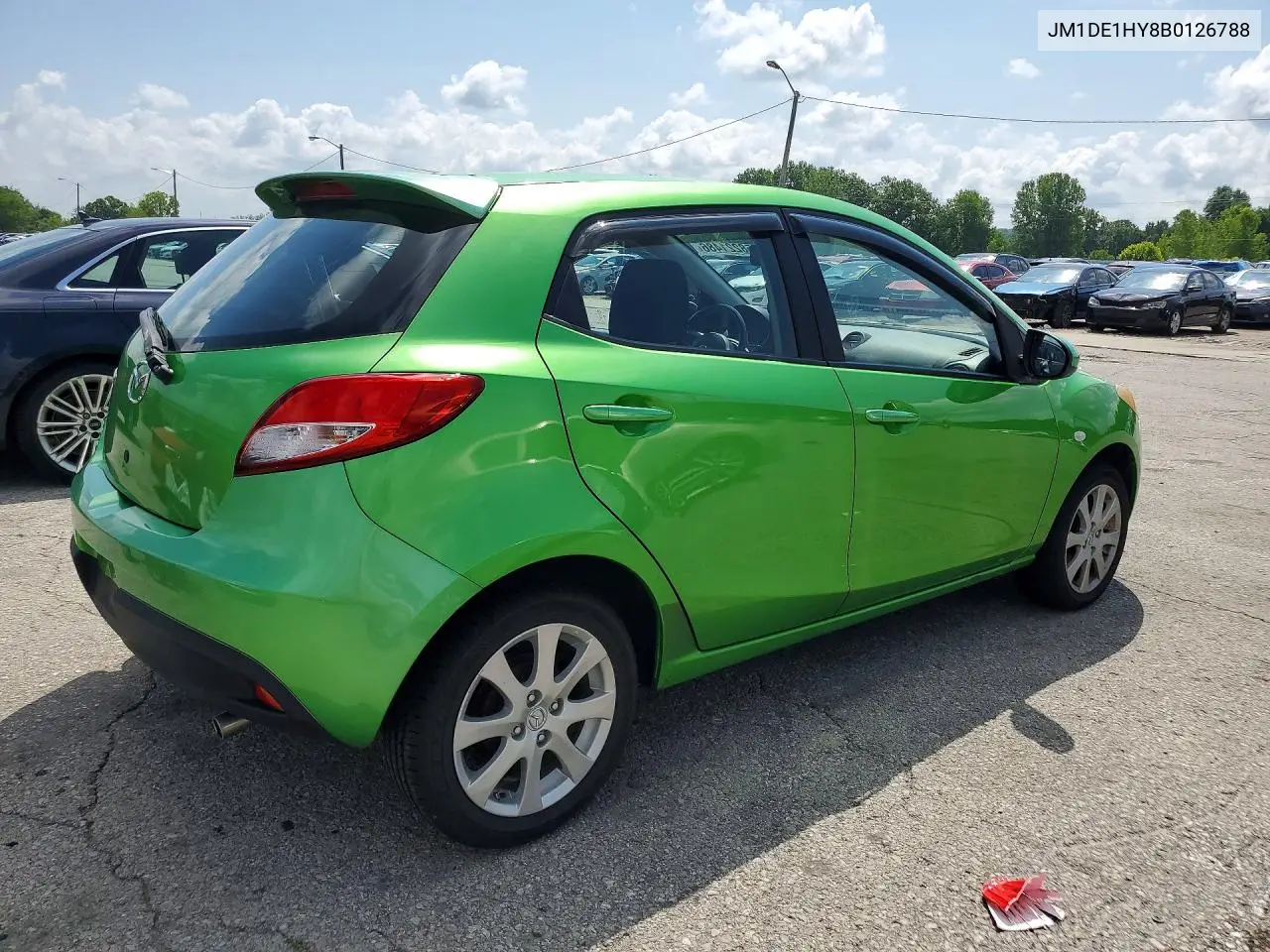 2011 Mazda Mazda2 VIN: JM1DE1HY8B0126788 Lot: 58221486