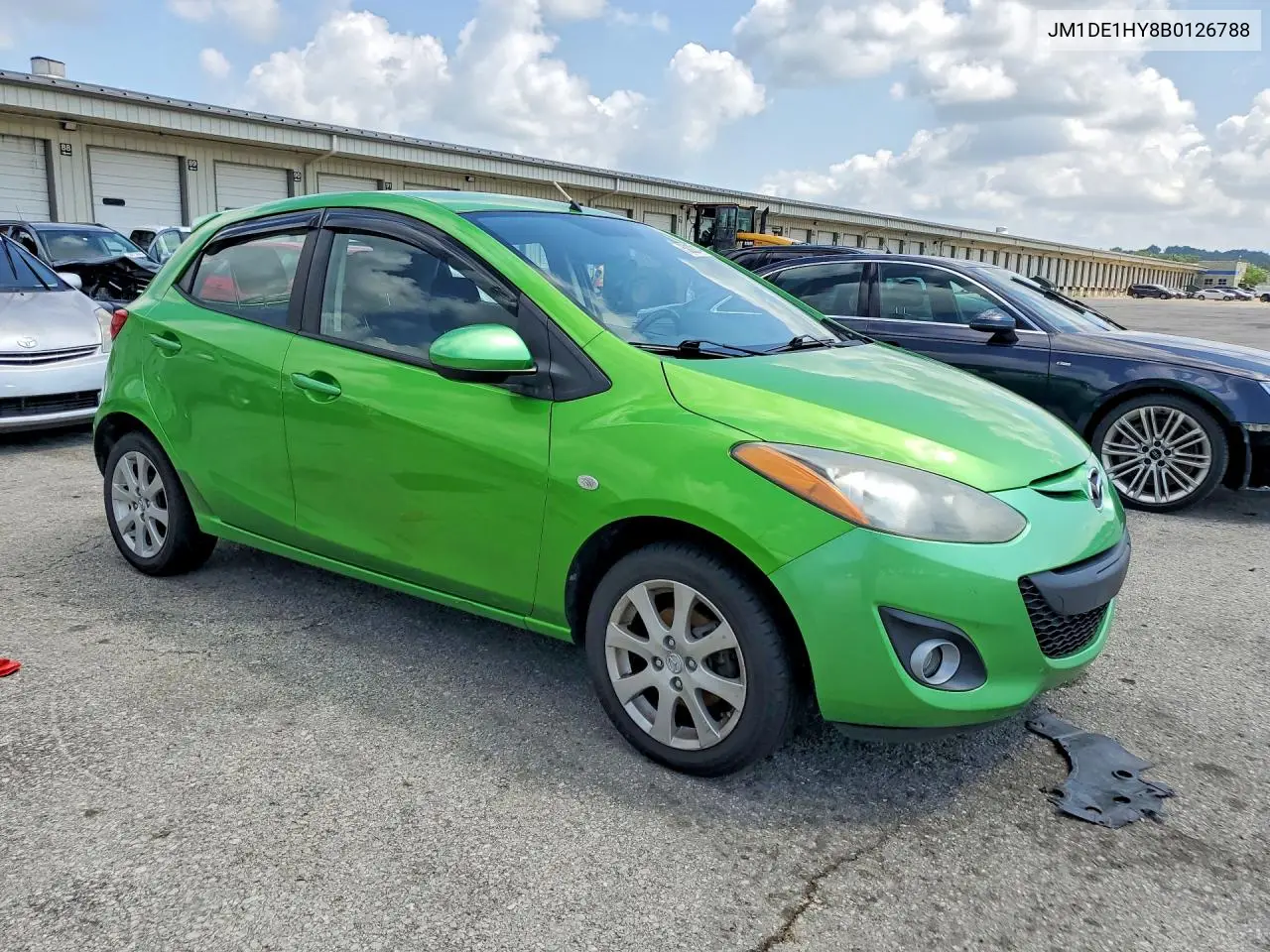 2011 Mazda Mazda2 VIN: JM1DE1HY8B0126788 Lot: 58221486
