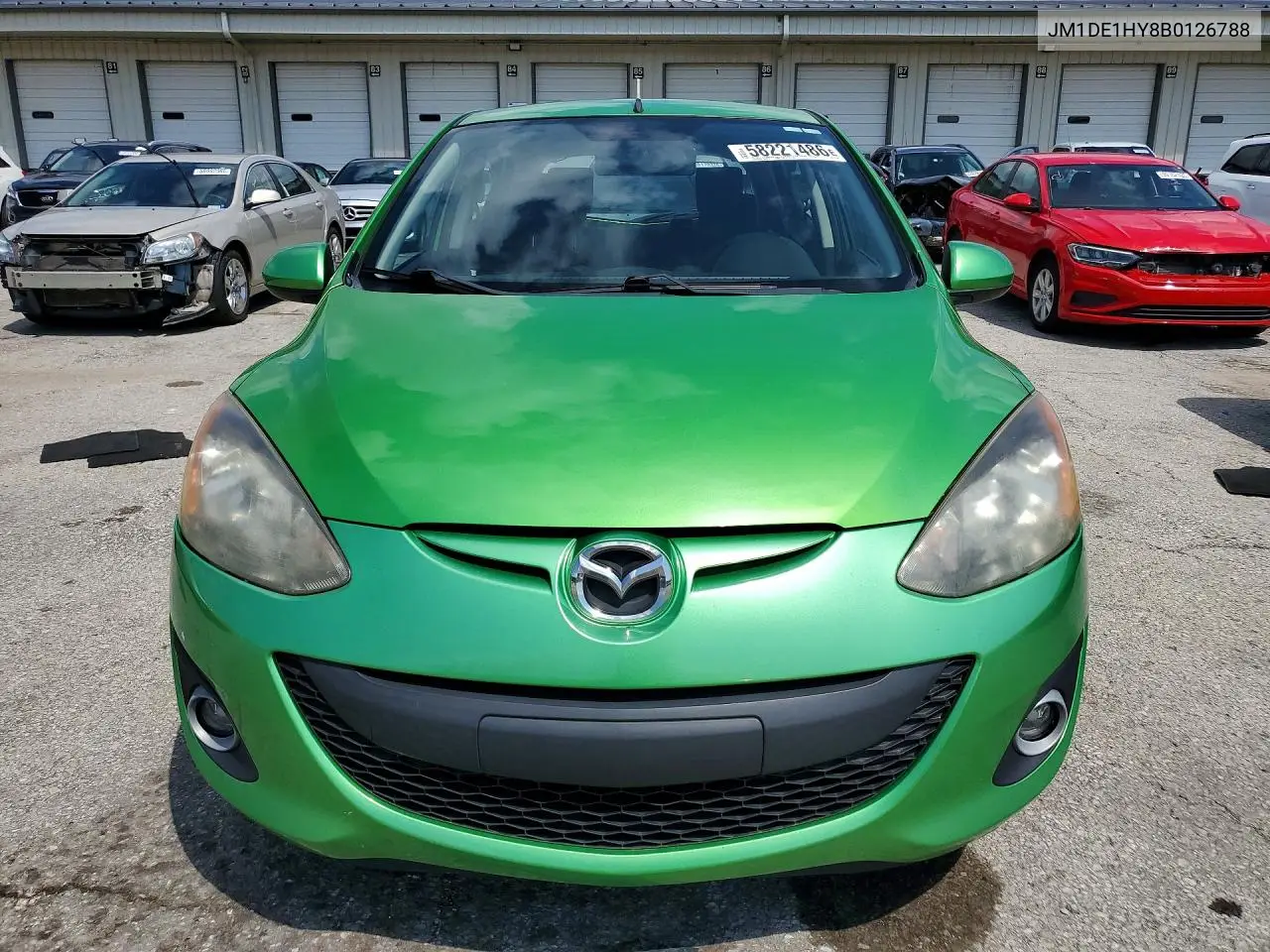 2011 Mazda Mazda2 VIN: JM1DE1HY8B0126788 Lot: 58221486