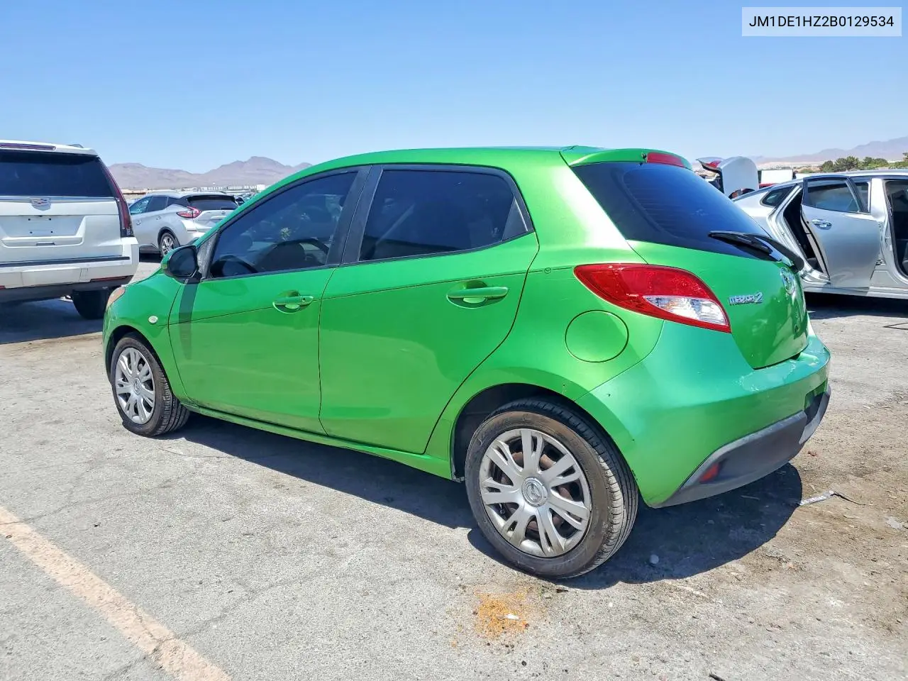 2011 Mazda Mazda2 VIN: JM1DE1HZ2B0129534 Lot: 59131356
