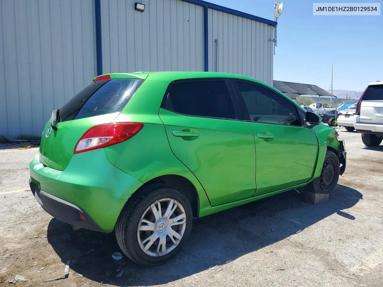 2011 Mazda Mazda2 VIN: JM1DE1HZ2B0129534 Lot: 59131356