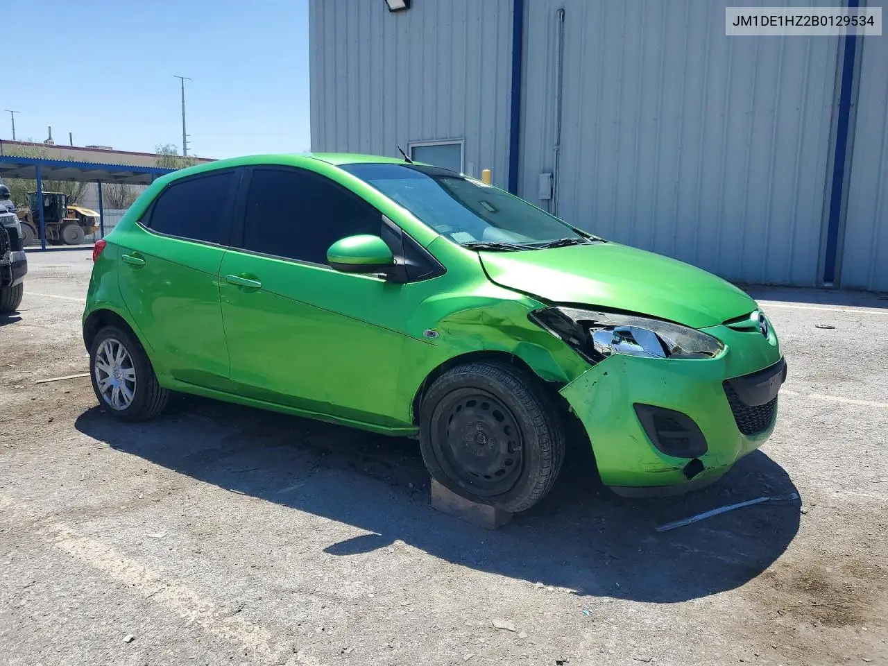 2011 Mazda Mazda2 VIN: JM1DE1HZ2B0129534 Lot: 59131356